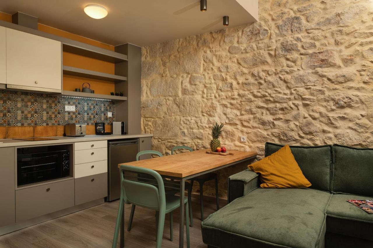 Dimitra Central Apts Hriszí Aktí Haniá Kültér fotó