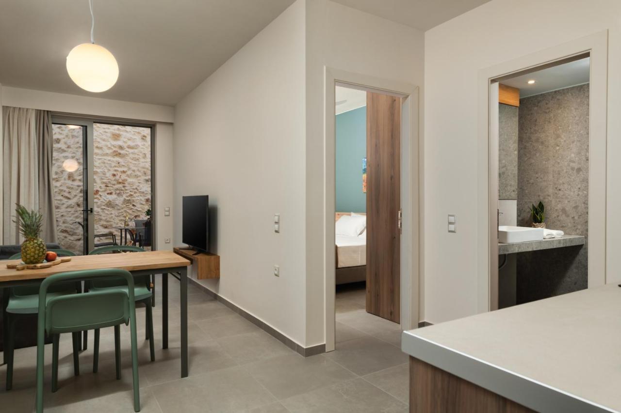 Dimitra Central Apts Hriszí Aktí Haniá Kültér fotó