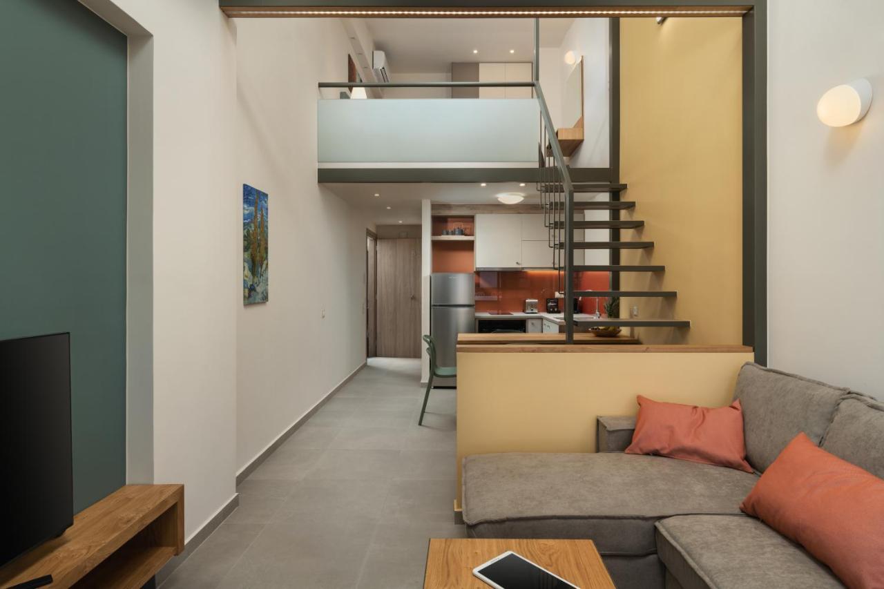 Dimitra Central Apts Hriszí Aktí Haniá Kültér fotó