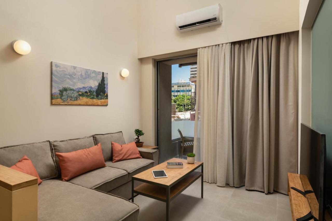 Dimitra Central Apts Hriszí Aktí Haniá Kültér fotó