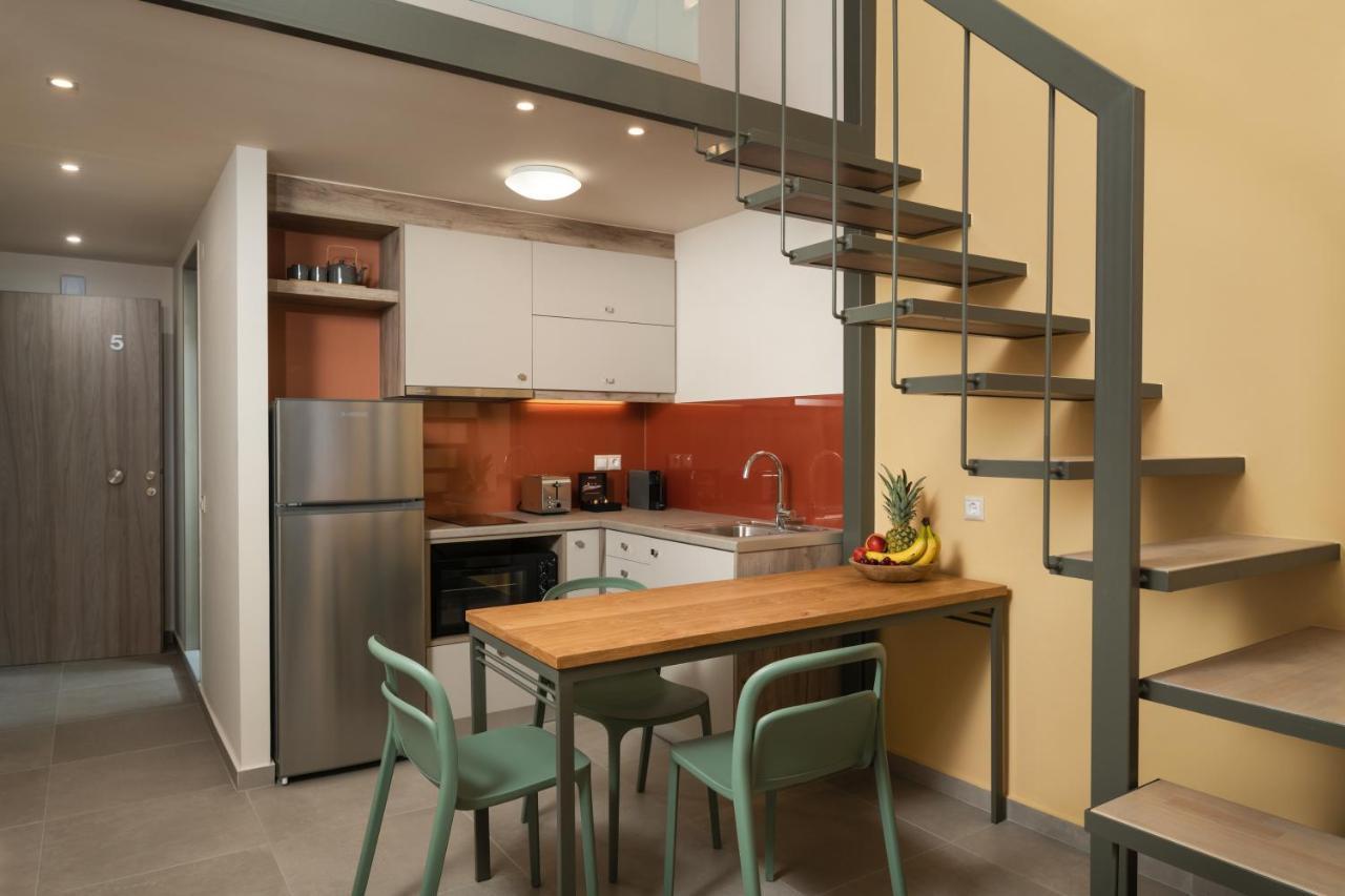 Dimitra Central Apts Hriszí Aktí Haniá Kültér fotó