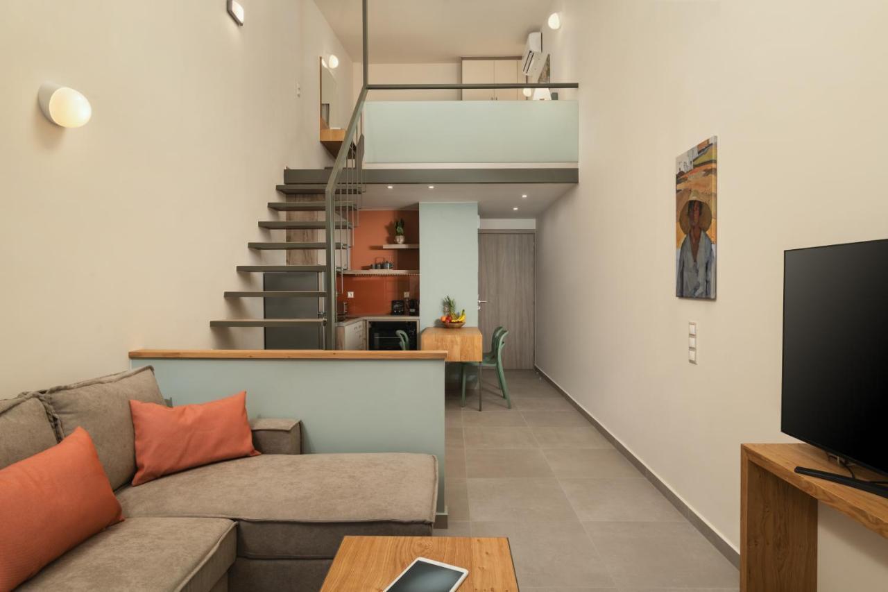 Dimitra Central Apts Hriszí Aktí Haniá Kültér fotó