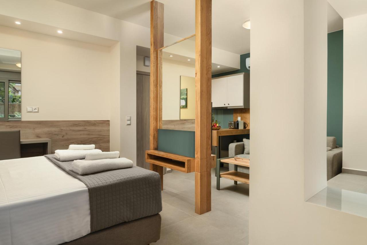 Dimitra Central Apts Hriszí Aktí Haniá Kültér fotó
